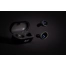 Swiss peak TWS earbuds, black ABS black
