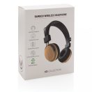 Bamboo wireless headphone, brown Bamboo brown