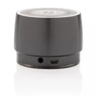 Swiss peak 5W wireless bass speaker, grey Metal grey