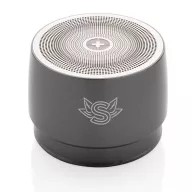 Swiss peak 5W wireless bass speaker, grey Metal grey