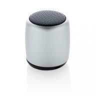   Boxa portabila wireless, 4.5xø3.4 cm, Everestus, 20SEP0353, Metal, ABS, Argintiu