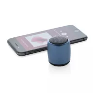   Boxa portabila wireless, 4.5xø3.4 cm, Everestus, 20SEP0351, Metal, ABS, Albastru