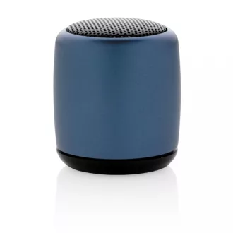   Boxa portabila wireless, 4.5xø3.4 cm, Everestus, 20SEP0351, Metal, ABS, Albastru