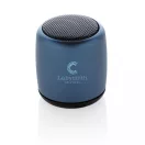 Boxa portabila wireless, 4.5xø3.4 cm, Everestus, 20SEP0351, Metal, ABS, Albastru