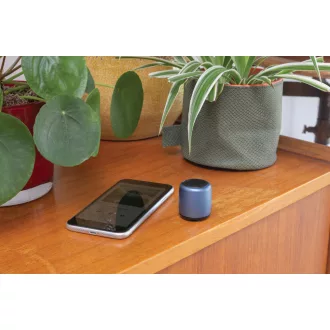   Boxa portabila wireless, 4.5xø3.4 cm, Everestus, 20SEP0351, Metal, ABS, Albastru