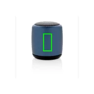   Boxa portabila wireless, 4.5xø3.4 cm, Everestus, 20SEP0351, Metal, ABS, Albastru