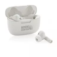   Casti audio wireless earbuds, Everestus, 42FEB230638, 6.3x2.5x4.8 cm, ABS, Silicon, Alb