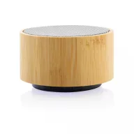   Boxa portabila wireless RCS 3W, Everestus, 42FEB231542, 4.3xØ7.4 cm, Bambus, ABS, Negru