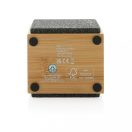 Boxa portabila wireless 5W cu FSC, XD, 42FEB231563, 8.7x7.9x8.3 cm, Bambus, Maro