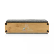   Boxa portabila 10W, XD, 42FEB231525, 24.5x25.7x5.7 cm, Bambus, Maro