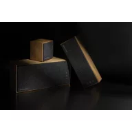   Boxa portabila 10W, XD, 42FEB231525, 24.5x25.7x5.7 cm, Bambus, Maro