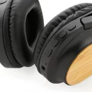 Casti audio wireless, Everestus, 42FEB230633, 15.5x8.5x18 cm, ABS, Bambus, Negru