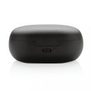 Casti audio Gilroy hybrid ANC and ENC earbuds, Urban Vitamin, 22FEB1599, 6.8x4.5x3.1 cm, ABS, Negru