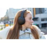   Casti audio Belmont wireless, Urban Vitamin, 22FEB1588, 16.4x8.4x18.8 cm, ABS, Negru