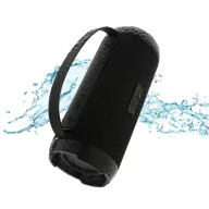   Boxa portabila waterproof 6W, Everestus, 42FEB230639, 19xØ7.8 cm, ABS, Negru
