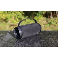   Boxa portabila waterproof 6W, Everestus, 42FEB230639, 19xØ7.8 cm, ABS, Negru