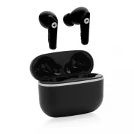   Casti audio earbuds, Swiss Peak, 42FEB230641, 6.2x2.4x5.1 cm, ABS, Negru