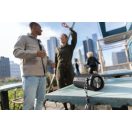 Boxa portabila rezistenta la apa, Urban Vitamin, 22FEB1553, 7.8x7.8x19 cm, ABS, Negru