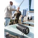 Boxa portabila rezistenta la apa, Urban Vitamin, 22FEB1553, 7.8x7.8x19 cm, ABS, Negru