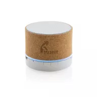   Boxa portabila wireless 3W, Everestus, 42FEB231544, 6.2x6.2x5.2xØ6.2 cm, Pluta, ABS, Maro