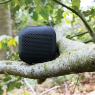   Boxa portabila 3 W, Wireless, 2401E16341, Everestus, 9.2x9.2xØ3.4 cm, ABS, Negru