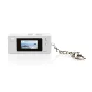 Breloc cu camera foto compacta, XD, 2610E18107, 5.8x2x2.5 cm, ABS, Alb