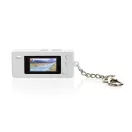Breloc cu camera foto compacta, XD, 2610E18107, 5.8x2x2.5 cm, ABS, Alb