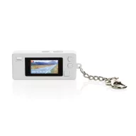   Breloc cu camera foto compacta, XD, 2610E18107, 5.8x2x2.5 cm, ABS, Alb