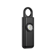   Alarma de urgenta reincarcabila cu functie SOS, Everestus, 2610E18073, 9.6x3x1.5 cm, ABS, Negru