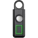 Alarma de urgenta reincarcabila cu functie SOS, Everestus, 2610E18073, 9.6x3x1.5 cm, ABS, Negru