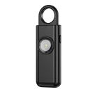 Alarma de urgenta reincarcabila cu functie SOS, Everestus, 2610E18073, 9.6x3x1.5 cm, ABS, Negru