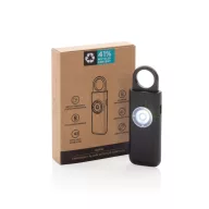  Alarma de urgenta reincarcabila cu functie SOS, Everestus, 2610E18073, 9.6x3x1.5 cm, ABS, Negru