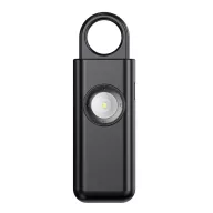   Alarma de urgenta reincarcabila cu functie SOS, Everestus, 2610E18073, 9.6x3x1.5 cm, ABS, Negru