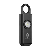   Alarma de urgenta reincarcabila cu functie SOS, Everestus, 2610E18073, 9.6x3x1.5 cm, ABS, Negru