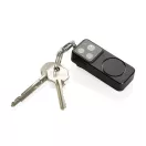 Breloc cu alarma personala reincarcabila prin USB-C, Everestus, 2610E18116, 7.5x3x2.4 cm, ABS, Negru