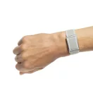 Dispozitiv portabil de monitorizare a sanatatii, Everestus, 2610E17607, 4.2x2.7x0.8 cm, ABS, Zinc, Gri