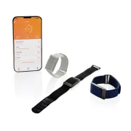   Dispozitiv portabil de monitorizare a sanatatii, Everestus, 2610E17607, 4.2x2.7x0.8 cm, ABS, Zinc, Gri