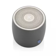   Boxa portabila 3 W, Wireless, 2401E16406, Swiss Peak, 4.8x4.8x3.9 cm, Aluminiu, Gri