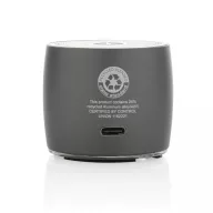   Boxa portabila 3 W, Wireless, 2401E16406, Swiss Peak, 4.8x4.8x3.9 cm, Aluminiu, Gri