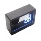 Boxa portabila wireless, Everestus, 2610E18826, 5W, Wireless, 22.5x8x16.5 cm, ABS, Policarbonat, Negru