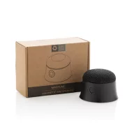   Boxa portabila, 650 mAh, 5 W, Wireless, 2410E24519, Everestus, 4.3 x 6 x 6 cm, ABS, Negru