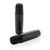   Boxa portabila, 2000 mAh, 5 W, Wireless, 2410E24527, Everestus, 15.1 x 12.3 x 14.6 cm, ABS, Negru