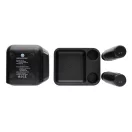 Boxa portabila, 2000 mAh, 5 W, Wireless, 2410E24527, Everestus, 15.1 x 12.3 x 14.6 cm, ABS, Negru