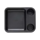 Boxa portabila, 2000 mAh, 5 W, Wireless, 2410E24527, Everestus, 15.1 x 12.3 x 14.6 cm, ABS, Negru