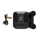 Boxa portabila, 2000 mAh, 5 W, Wireless, 2410E24527, Everestus, 15.1 x 12.3 x 14.6 cm, ABS, Negru