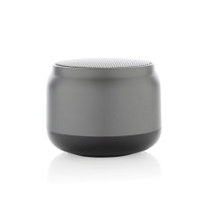   Boxa portabila, 500 mAh, 3 W, Wireless, 2410E24500, Everestus, 7.9 x 7.9 x 6.2 cm, ABS, Gri
