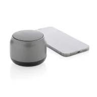   Boxa portabila, 500 mAh, 3 W, Wireless, 2410E24500, Everestus, 7.9 x 7.9 x 6.2 cm, ABS, Gri