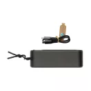 Boxa portabila, 1200 mAh, 10 W, 2509E17318, Swiss Peak, 13.1x4.2x7.1 cm, ABS, Aluminiu, Gri