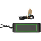 Boxa portabila, 1200 mAh, 10 W, 2509E17318, Swiss Peak, 13.1x4.2x7.1 cm, ABS, Aluminiu, Gri