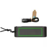   Boxa portabila, 1200 mAh, 10 W, 2509E17318, Swiss Peak, 13.1x4.2x7.1 cm, ABS, Aluminiu, Gri